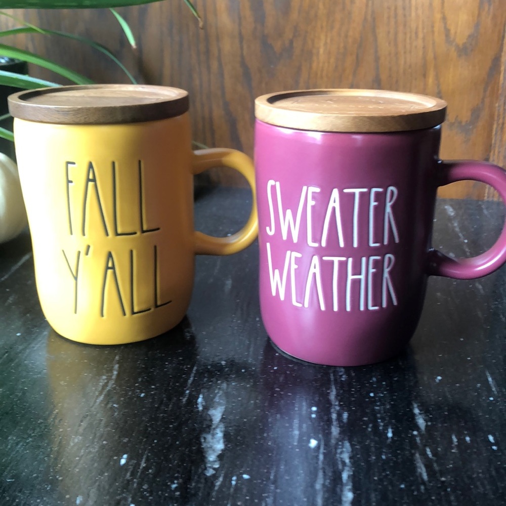 Rae Dunn Fall Mug Set